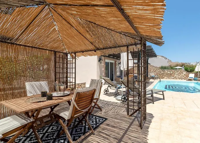 Villa Fadia With Private Pool Líndos